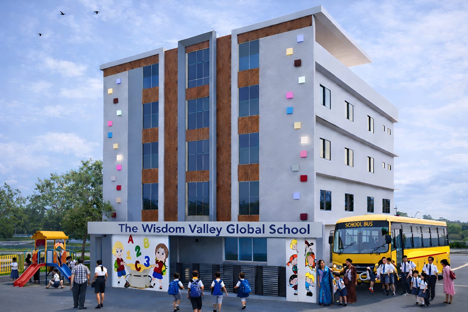 The Wisdom Valley Global School - Education in Narasaraopet